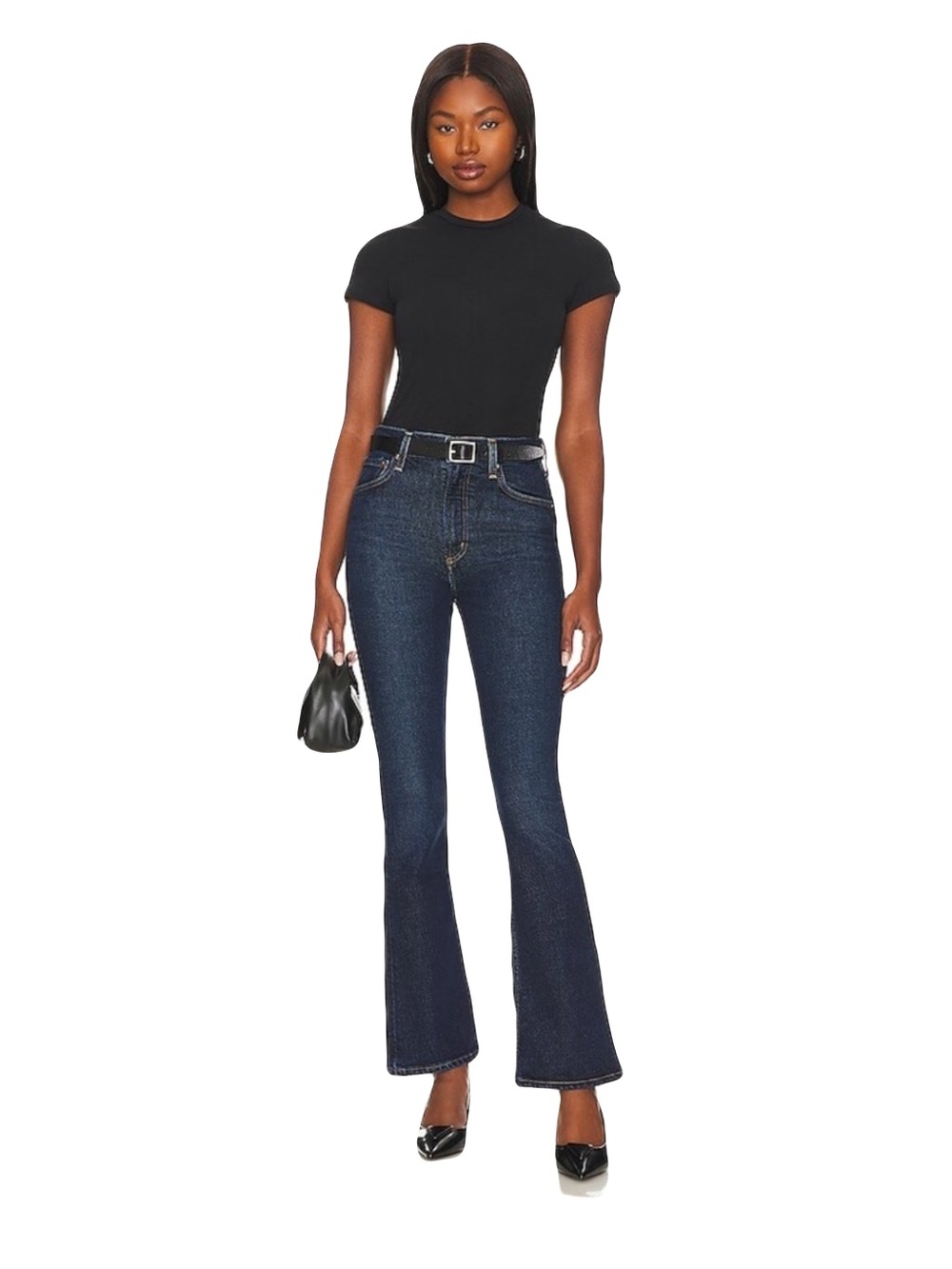 AGOLD Nico High Rise Slim Boot Cut Jeans Summer Fall Back to school 32